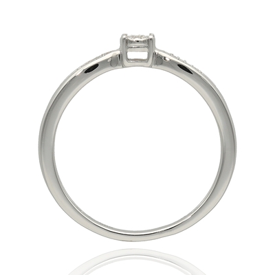 Fehér arany gyűrű 51-es méret (JR20490W11-51)